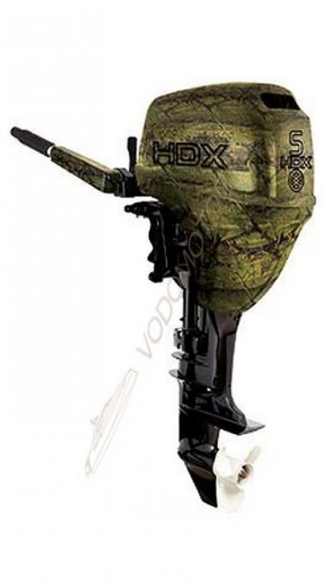 Лодочный мотор HDX F 5 BMS ( камуфляж-лес ) 5 л.с. четырехтактный